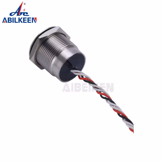 IP67 16mm Metal Momentary Electrical Mini Reset Micro Push Button Switch