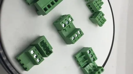 Plug in Terminal Block with Mounting Holes 7.5/7.62mm 