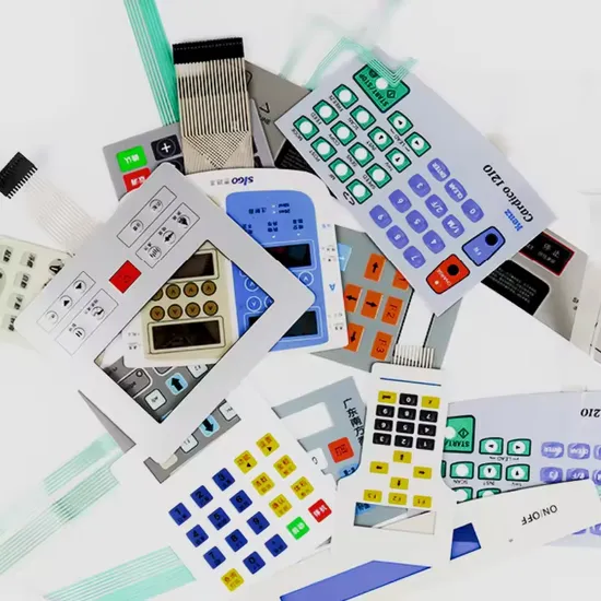 Smart Electronics LED Touch Panel Numeric Keypads Manufacturer Custom Capacitive Touch Membrane Switch for Control Panel 