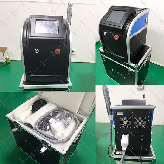 1800W Pigment Removal Portable Picosecond Laser Pico Laser Tattoo Machine Handle