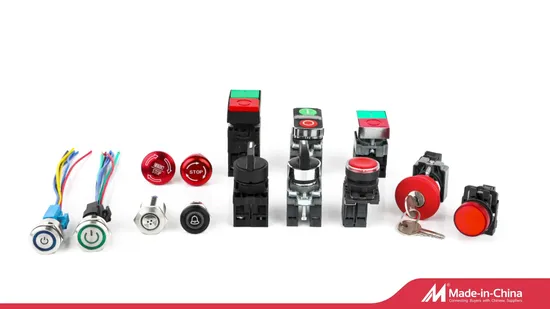 Durable 22mm Push Button for LED Computer Power Switch 