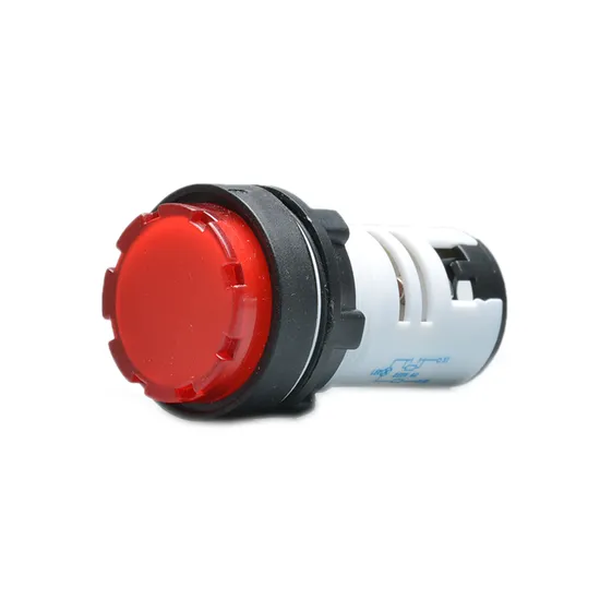24V 220V 380V Round Top Long Life LED Push Button and Indicator Lamp 