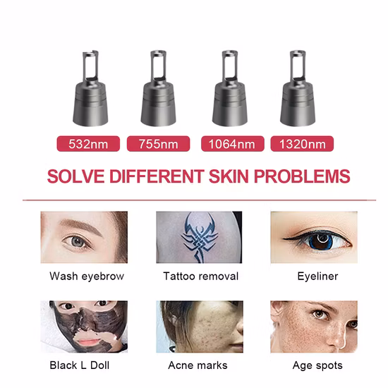 Professional Improve Skin Texture Scars and Acne Marks Picosecond Laser Machine