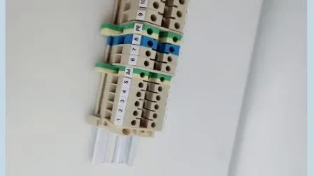 2.5mm2 Industrial Distribution Terminal Block Weidmuller Sak2.5 Jut2