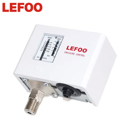 Lefoo Lf55 OEM ODM Adjusting Air Compressor Pressure Switch Pressure Control 