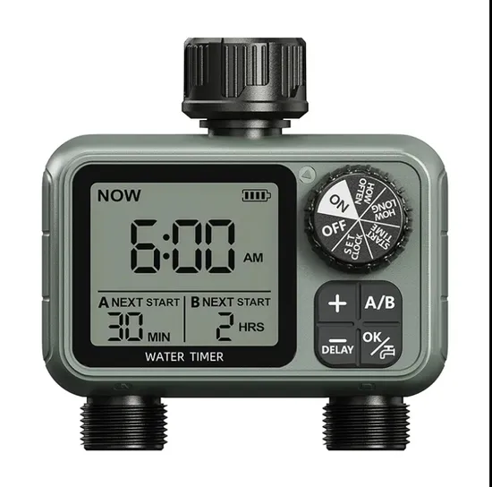 Newly Designed Outdoor Automatic Timer Garden Irrigation System Sprinkler Control Hct